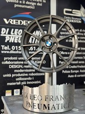 KIT 4 CERCHI LEGA USATI BMW 8,0J18 5X112  50 CB 72,60 MSW MSW 85 MATT GRAPHITE