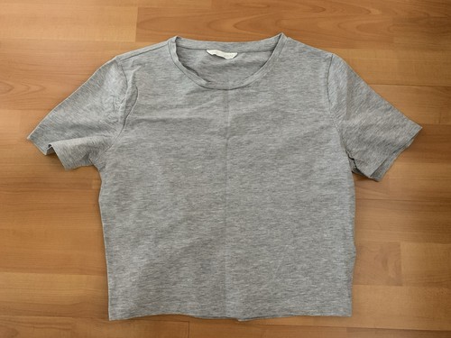 Shirt donna zara grigio - t-shirt,