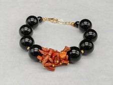 Bracciale donna sfere agata