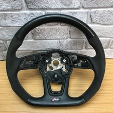Volante piatto in pelle nera originale Audi TT 8J, S3 8P.  DSG.  3B