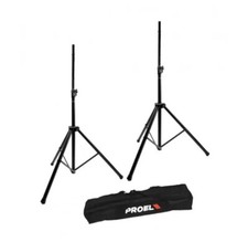 Proel FRE300KIT Coppia Supporti per Casse Acustiche con Borsa - Neri