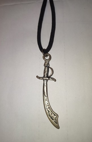 Collana ciondolo metallo spada - ciondolo,