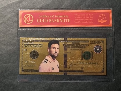 Lionel messi banconota - -,