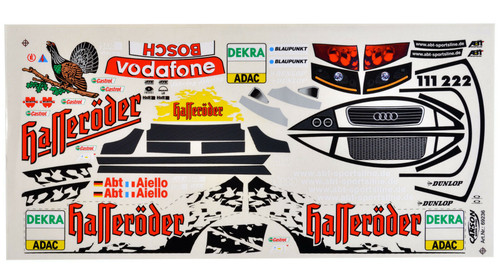 Foglio decorativo abt - 1:10,