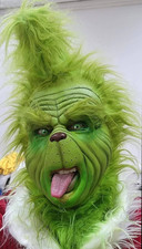 Maschera Grinch articolata per