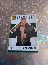 Panini WWE Debut Wrestling Edition 2022 card parallela verde #150 Ilja Dragunov