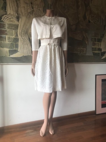 Abito pizzo vintage - ,