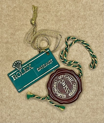 Rolex green swing tag - green,