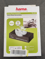 HAMA PREAMPLIFICATORE STEREO-PHONO PA 506, CON ALIMENTATORE 230 V/50 HZ