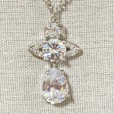 Collana sfera cristallo