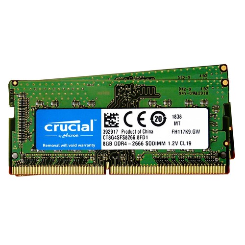 Crucial ddr4 x2 2666 - ddr4,
