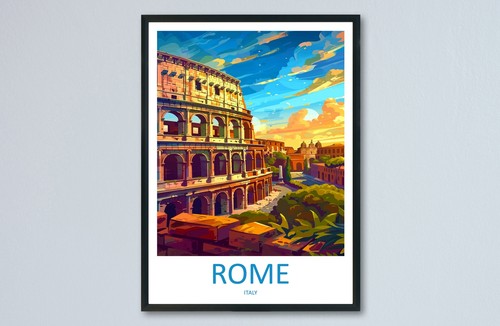 Stampa viaggio roma wall - viaggio,