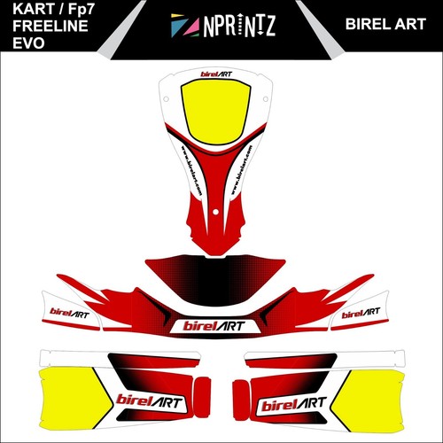 Kit adesivi kart - completo, fp7