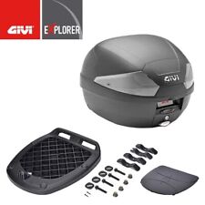 Bauletto Baule Piccolo Moto Scooter nero Completo Piastra 29 Lt Universale Givi