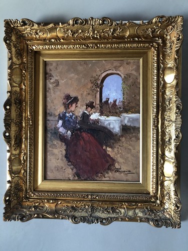 Quadro olio tela con - quadro,