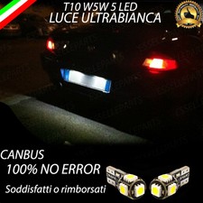 COPPIA LUCI TARGA 5 LED PER