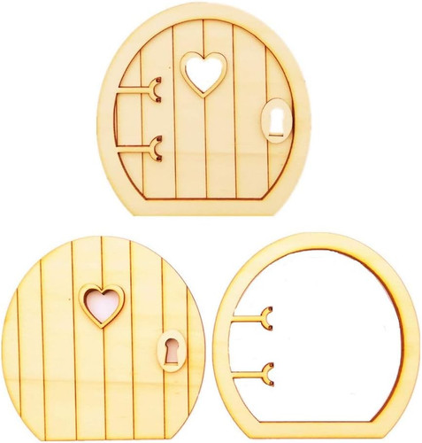 Porta fata legno miniatura - porta,