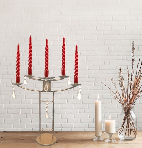 Candelabro porta candele - porta,