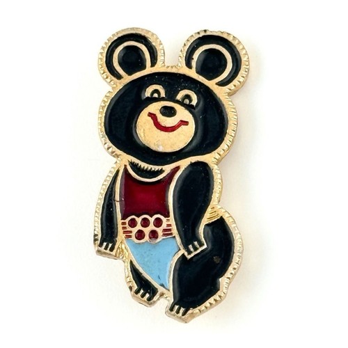 Distintivo mascotte mishka - distintivo,