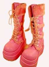 Scarpe stivali platform
