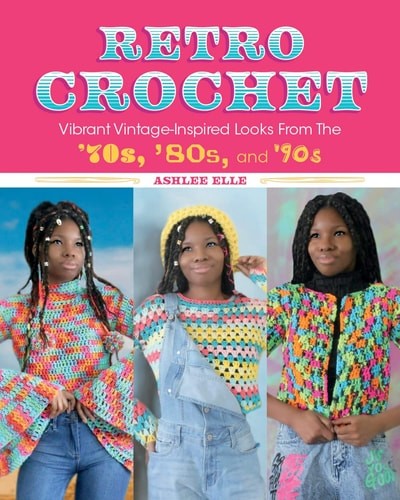 Retro crochet vibrant - crochet:,