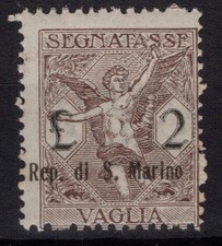 SAN MARINO 1924 SEGNATASSE PER