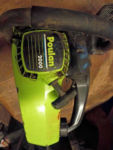 Poulan 2000 chainsaw power - 2000,