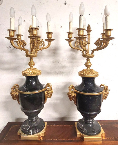 Lumi antichi coppia grandi - coppia,