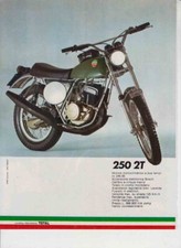 advertising Pubblicità-MOTO LAVERDA 250  1975 REGOLARITA MOTOITALIANE  EPOCA