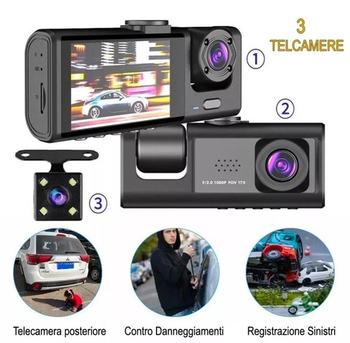 Dash cam canali - canali, hd