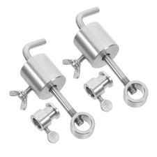  2 Pezzi Griglia Rack Spit Balance Peso Bbq Accessori per Grigliate