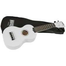 Mahalo Rainbow White Ukulele