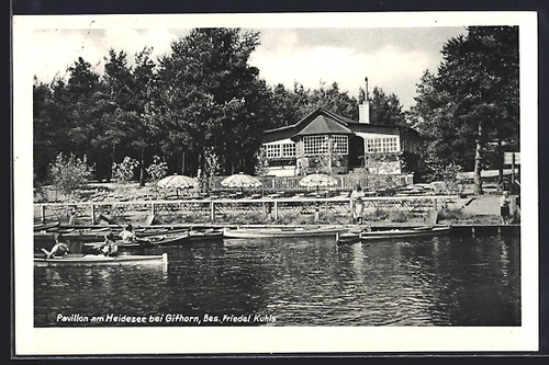 Gifhorn padiglione sul - sul, lago