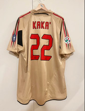 Jersey AC - Kakà #22 Milan terza (gold/oro) stagione 2004/2005 Adidas Originale