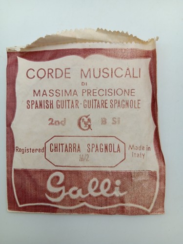 Corda musicale per chitarra