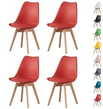 4pz sedie imbottite pranzo - 4pz,