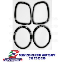 Kit cornici nere fari stop - cornici,