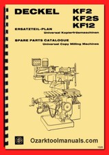 DECKEL KF2/KF2S/KF12 Incisore