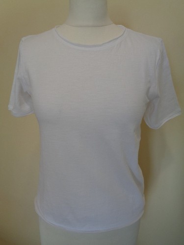 Zara shirt bianca girocollo - bianca,