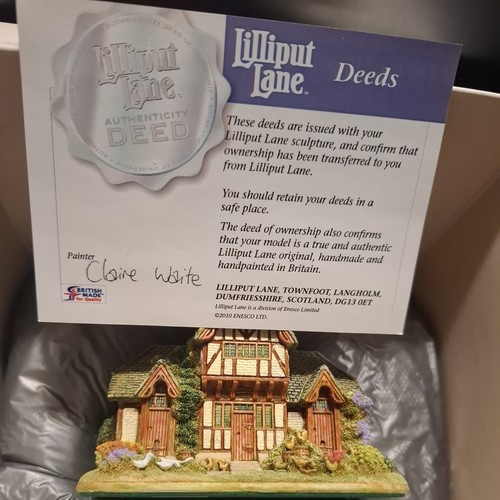 Lilliput lane collectors club - lane,