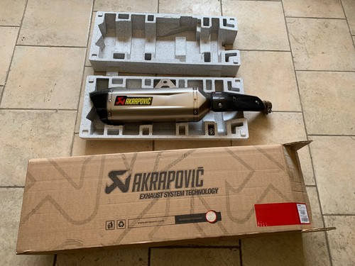 Scarico akrapovic terminale - scarico,