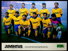 CALCIO POSTER JUVENTUS SERIE A 1991-1992 GUERIN SPORTIVO VINTAGE FOOTBALL