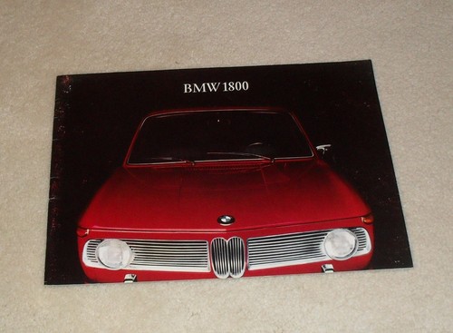 Brochure bmw 1800 1965 - bmw, 1965-1967