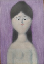 Dipinto Olio Su Tavoletta