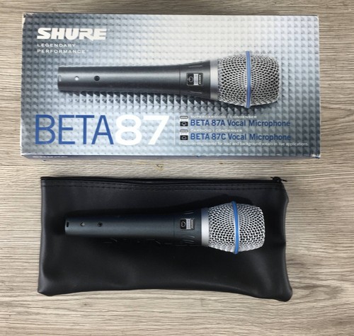 Shure beta 87c - shure,