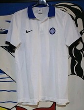 MAGLIA POLO INTER NO MATCH WORN SERIE A TEMPO LIBERO USATA M.