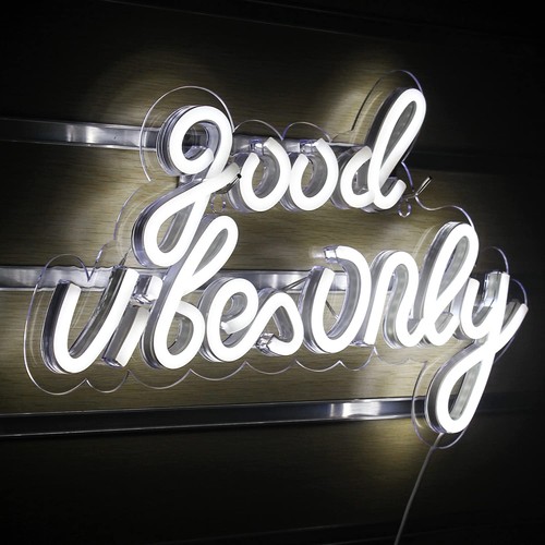 Good vibes only insegna - vibes,