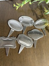 Etichette formaggio metallo