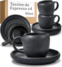 Set Di 4 Tazzine Da Caffè