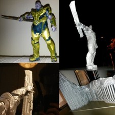Realizzazione Action figures 3D, Personaggi da collezione, Supereroi, Gadget